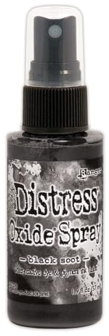 Ranger TSO67566 Black Soot Tim Holtz-Distress Oxid-Spray, 57 ml, Schwarzer Ruß