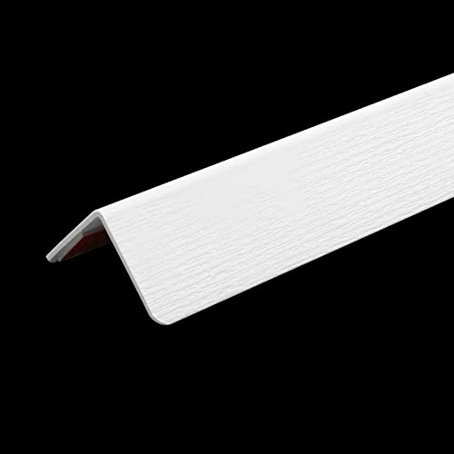 Winkelprofil/ Kantenschutz Wandkantenschutz Weiß Selbstklebend, Protektor De Esquina Für Wände, Möbel Tischtür, Kunststoff Ecke Sicherheitsgitter / Eckverkleidung Schäle Und Stock, Lang 30cm 60cm 90cm