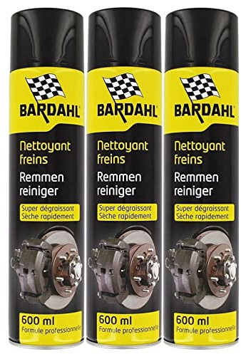 Bardahl NETTOYANT Frein Super DEGRAISSANT 600 ML Lot de 3