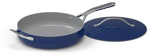 Cuisinart Culinary Collection Batterie de cuisine antiadhésive avec poignée et couvercle Saphir 4,5 l
