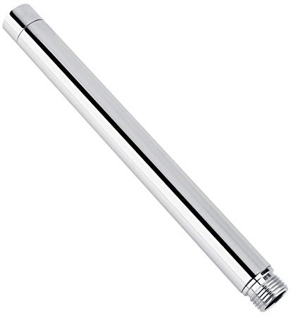 Dusch Verlängerungsrohr, 8 Zoll G1/2 Zoll Rund Edelstahl Dusche Extension Tube Badezimmer Duschkopf Verlängerungsarm Badezimmer zubehör