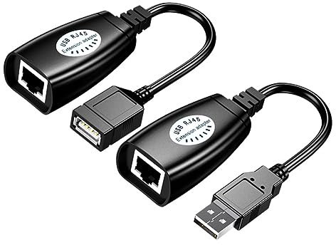 Hemobllo Lan Extender Usb Ethernet Adapter Ethernet Cable Extender Easy to Carry Made for Long Use