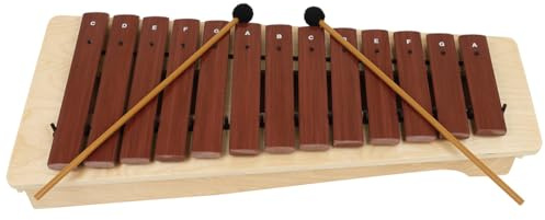 Hand Percussion, Percussion Instruments, 13-Note Hand Percussion, Boxed Variable Tuning High School Bass Aluminium, Pine Aluminium, Performance Grade Xylophon, Hand Percussion