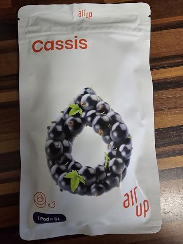 Generisch 3 x Pod Cassis Air Up Original, accessori per borraccia, pastiglie aromatizzate, 0 calorie (Pod Cassis)