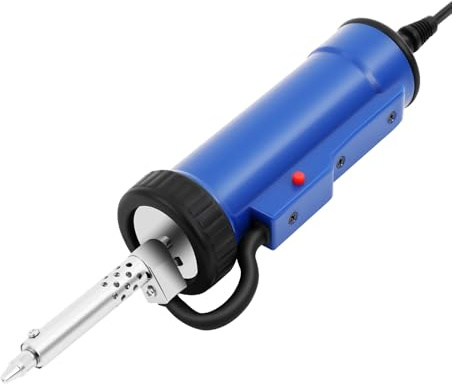 Loobiiny 350W Elektrische Vakuum 2 In 1entlöTpumpe EntlöTkolben LöTkolben Mit 4 DüSen Vollautomatische EntlöTstation Vakuum-EntlöTwerkzeug FüR Leiterplatten EntlöT-Heizung