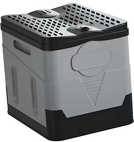 DRESSOOS Faltbare Campingtoilette Tragbare Autotoilette Reise-klapptoilette Outdoor-reisetöpfchen Notfalltoilette Für Draußen