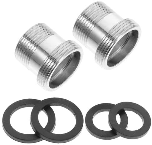 HOMSFOU 2pcs Quick Connect Faucet Adapter for Kitchen Sink Hose Attachments Hose Adapter for Sink Faucet and Use