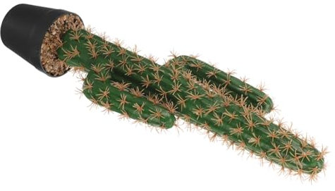 VALICLUD Plantas De Cactus Artificiales Grandes Maceta, Suculentas Simuladas, Material Plástico Resistente, Decoración para Interiores y Exteriores, Adorno De Jardín y Escritorio