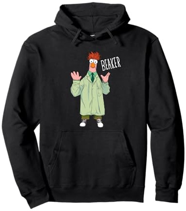 Disney The Muppets Beaker Muppet Labs Big Pose Pullover Hoodie