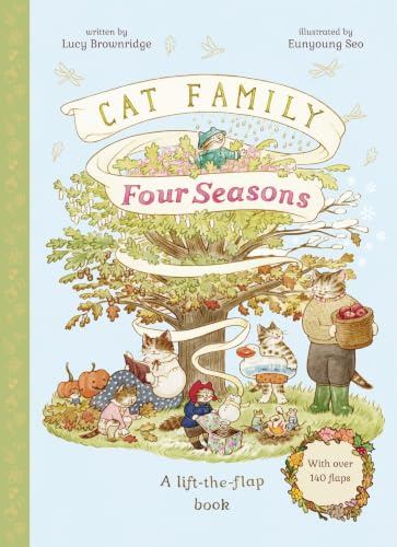 Cat Family Four Seasons: A Lift-the-Flap Book with over 140 Flaps (3)