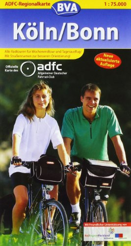 ADFC Regionalkarten, Köln/Bonn: Alle Radtouren für Wochenendtour und Tagesausflug! Mit Straßennamen zur besseren Orientierung!. Offizielle Karte d. ... Fahrrad-Club (ADFC-Regionalkarte 1:75000)