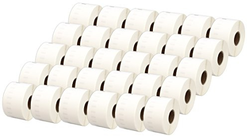 30 Rollen 11356 S0722560 89mm x 41mm Namensschild-Etiketten kompatibel für LabelWriter 4XL 450 400 330 320 310 Twin Turbo Duo Seiko SLP 450 400 240 200 120 100 Pro Plus (300 Etiketten pro Rolle)