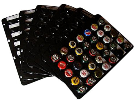 COLLECTOR Display Album, 5 Pages for Beer Caps, 35 Pockets, Size 308 mm x 205 mm