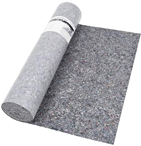 Festnight Rutschfestes Malervlies Rolle Abdeckvlies Schutzvlies 50 m 280 g/m² Grau
