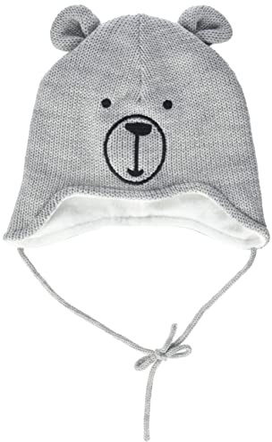 Sterntaler - Berretto a Maglia da Bambina Argento Melange 51 cm