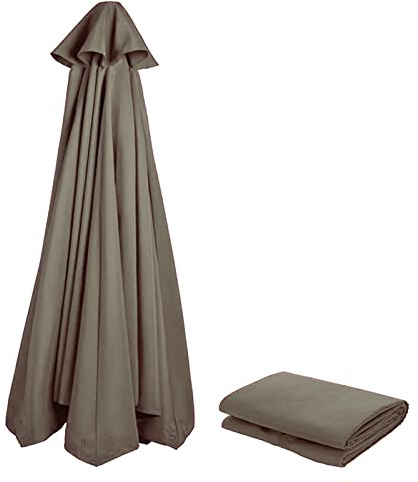 Recambio Sombrilla 8 Varillas/6 Varillas 3 Metros Para Sombrilla Terraza Jardin Exterior, Sombrilla Playa, Mesa Sombrilla Impermeable Sombrilla Resistente Al Viento, Sólo Recambio Tela Sombrilla