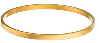 Purelei® Lightness Armreif (Gold, Silber, Rosegold), Wasserfester Damen Armreif, Eleganter und schlichter Armreif aus Edelstahl, Geschenk für Frauen, in verschiedenen Größen (Gold, L)