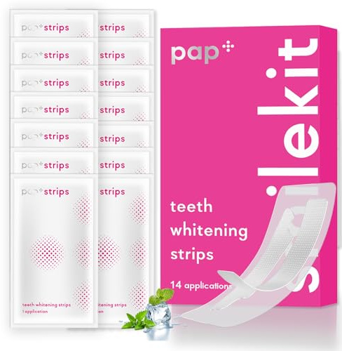 28 Strisce Sbiancanti Denti, Teeth Whitening Strips, sbiancamento dei denti, rimozione di caffè, tè e macchie di fumo,profonda rimozione delle macchie, veloce sbiancamento applicazione
