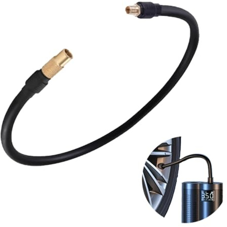 Fahrradpumpe Adapter,Fahrradventil Adapter,Französisches Ventil Adapter Für Französisches Ventil,2-In-1-Ventilschaft-Verlängerungsrohr,Fahrradreifen-Pumpenschlauch Für Alle Arten Von Fahrrädern (60cm)