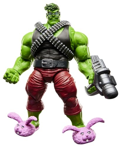 Marvel Legends Series Professor Hulk, Action-Figurenset (Skala 15 cm) zu den Comics Der unglaubliche Hulk