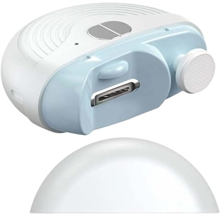 Duroecsain Tagliaunghie Elettrico - Modellatore Automatico Per Unghie Con 3 Livelli,Modellatore Per Unghie Ricaricabile - Per Cura Della Viaggio Salon Manicure Pedicure Casa