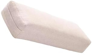 rongweiwang Yoga Bolster Kissen, Meditationsstütze, langes, leichtes, weiches und bequemes Kissen für Yoga Übungen zu Hause oder im Büro, regeneratives Bolster für Frauen in der