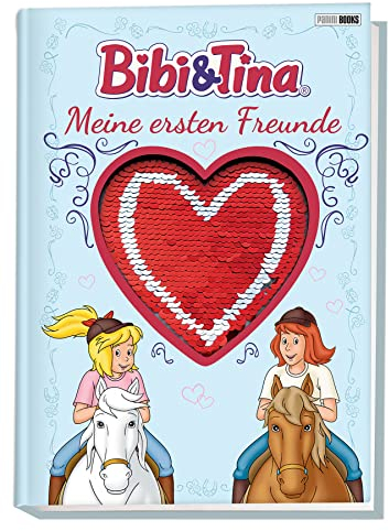 Bibi & Tina: Meine ersten Freunde: Freundebuch mit Wendepailletten