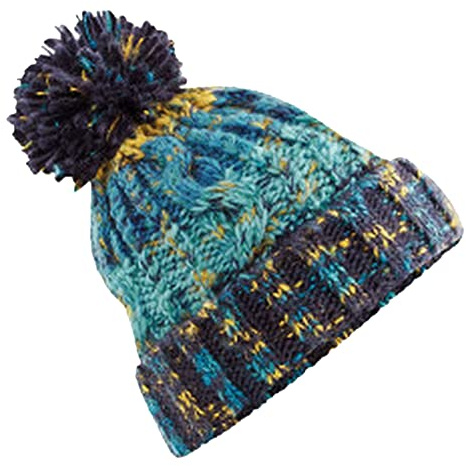 Beechfield B486 Corkscrew Pom Pom Beanie