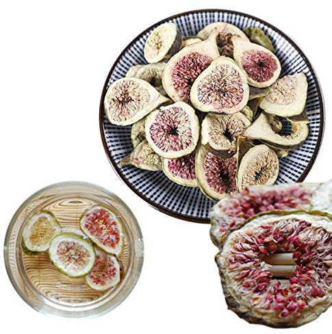 Tè ai fiori Tè alla frutta secca di fichi Cibo verde cinese Assistenza sanitaria in blocco (500g)
