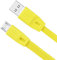 Cable de repuesto para cargador UE Boom compatible con Ultimate Ears Boom 3, MEGABOOM 3, UE Wonderboom, UE Boom, Megaboom, Mega Boom altavoz inalámbrico (3.3 pies, amarillo)