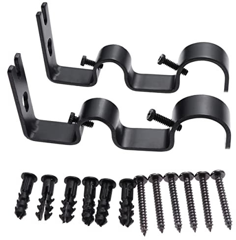 MAGICLULU 2st Robuste Kleiderbügel Für Kleidung Goldene Vorhänge Weiße Haken Zum Aufhängen Gardinenhaken Verdunkelungsvorhänge Schwarze Jalousien Schwarze Vorhänge Bersway Spannung Vorhang