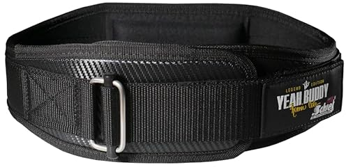 Schiek Sports Ronnie Coleman Gewichthebergürtel 4004 – Limited Edition Yeah Buddy – 10,2 cm Kohlefaser und Nylon-Material, Hebegürtel