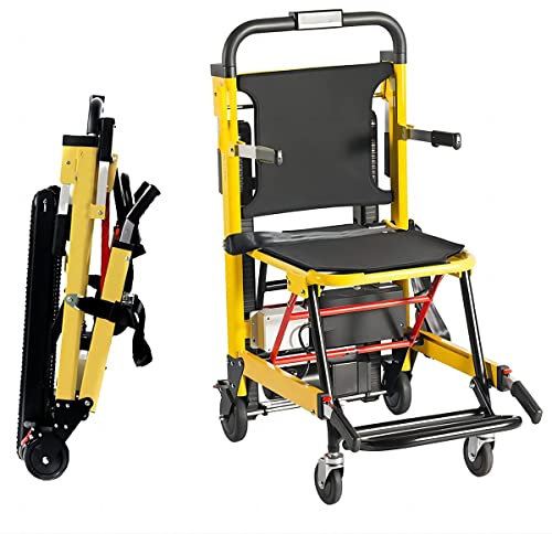 Electric Folding Stair Climbing Hand Truck - Heavy Duty Stair Climber Cart Hand Trolley Moving Dolly - 200kg Max Load - Ideal for Moving and Viewing Houses