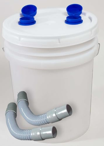5 Gallon Complete Plaster Trap Bucket Including Hoses Made in The USA
