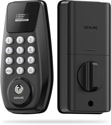 DESLOC C100 Smart Lock Cerradura de puerta de entrada sin llave