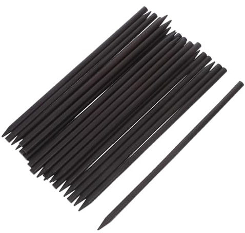 Gogogmee 25 pièces Épingles à Cheveux Bois Simples pour Filles Accessoires de Coiffure Élégants et Durables Baguettes Naturelles pour Décor et Attache de Cheveux