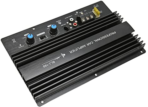 Keenso Scheda Subwoofer per Auto Ad Alta Potenza in Lega di Alluminio Addensata per Altoparlante per Bassi da 8-12 Pollici Altoparlante a Doppia Bobina, Potenza di Picco 300 W, Adatto per per Auto