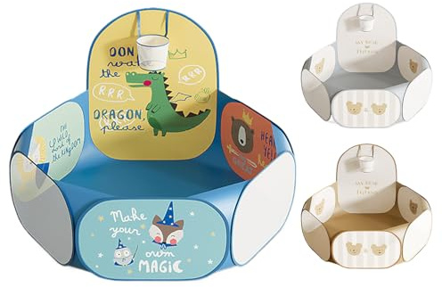 Piscina De Bolas - Piscina De Bolas Plegable para Bebés | Balls Play Pool con Plegable, Tienda De Juegos, Parque Infantil, Casa De Estimulante, Sala De Juegos Interior, Viajes De Jardín D