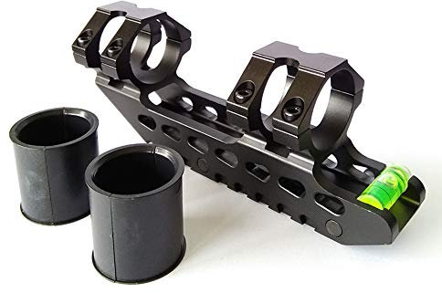 HWZ 30mm One Piece Riflescope ACD Scope Mount Anti Cant Device Bubble Level 150mm 5.9 Length Mount Black/Sand (Black)