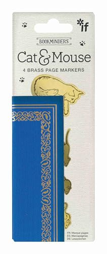BOOK MINDERS PAGE MARKERS - CAT & MOUSE