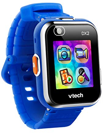 VTech KidiZoom Smart Watch DX2 blau – Kinderuhr mit Touchscreen, zwei Kameras für Selfies und vielem mehr – Für Kinder von 5-12 Jahren