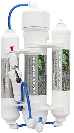 Dupla Osmoseanlage RO 200 I Umkehrosmoseanlage für klares und schadstofffreies Ausgangswasser I bis zu 200 Liter/Tag I leistungsstarker und effizienter Wasserfilter für Aquarien