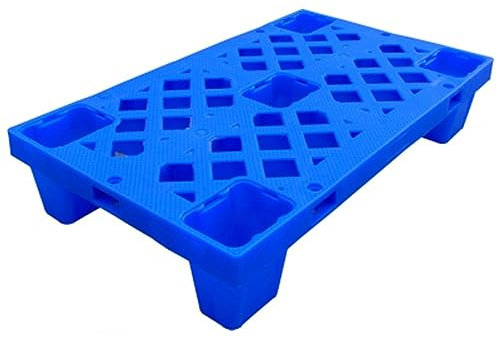 HJLKDYM Palets De Plástico, Palet De Rejilla Transpirable De Ventilación Almohadillas De Rejilla De Almacenaje para Cocina Supermercado Garajes Exteriores Armarios Trasteros (Color : Azul, Tamaño :