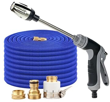 Turbo Washer Für Gartenschlauch Turbowasher Gartenbrause Ultra Hochdruckdüse Hochdruckreiniger Pistole Power Jeden Spritze Aufsatz Wasserpistole Druckverstärker Hochdruckpistole Handbrause (D)