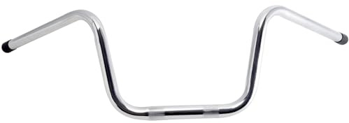 10’’ Rise 7/8'' Ape Hanger Handlebar High-Rise Drag Bar For Harley Chopper Bobber Motorcycle Street XG500 XG750,Mini Ape Hanger Handle Bars