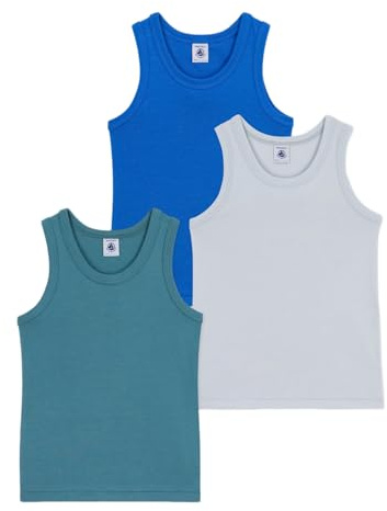 Petit Bateau 3 Deb Unis Biancheria Intima Giorno, Variant 1, 5 Anni Bambini e Ragazzi