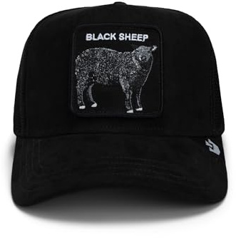 Goorin Bros. Trucker Cap The Suede Sheep Black Schwarz, Size:OneSize