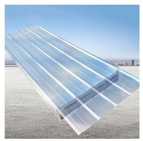 Chapa Ondulada para Garaje, Placa de Iluminación Natural, 2.0 mm Hojas de Techo Corrugado, Planchas Transparentes Tejados, Alta Resistencia, para Invernaderos(90x60cm(35x24in)-2.0mm)