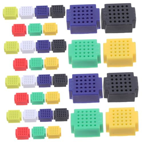 OSALADI 35pièces Mini-plaques Essai sans Soudure Kit de Circuits Imprimés pour Projets Électroniques DIY et Pratique Soudure Adapté aux Garçon Fille et Débutants