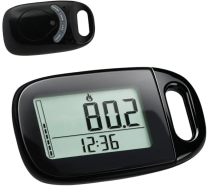 Pedometro Contapassi | Monitor di Attività Accurato con Grande Schermo LCD Digitale | Contapassi Km E Calorie,per Uomini Donne Seniors Outdoor Interni Escursioni Viaggi